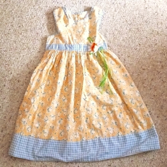 Hand Crafted Vintage Sun Dress - Picture 1 of 7